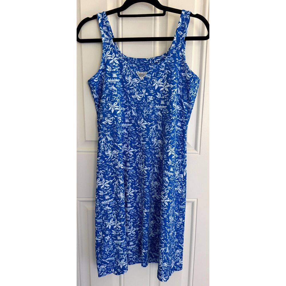 Columbia Women’s Blue Tropical Dress size M